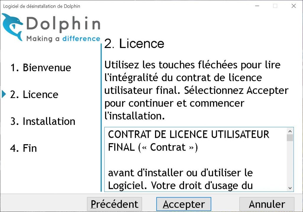 Panneau de validation de licence du logiciel d'agrandissement SuperNova