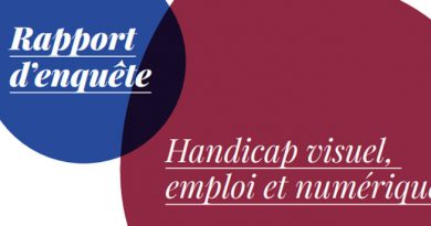 Fondation AVH : Rapport de l'enquête " Handicap visuel, emploi et numérique"