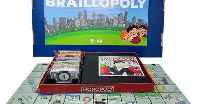 Monopoly en braille Braillopoly pour aveugle ou malvoyant