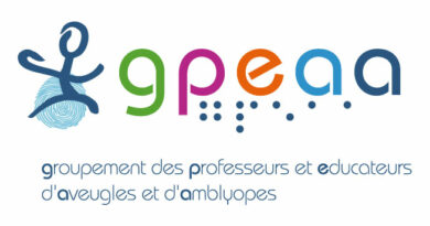 Logo du Groupement des Professeurs et Educateurs d'Aveugles et d'Amblyopes (GPEAA)