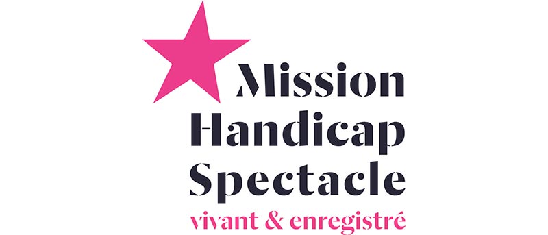 Logo Mission Handicap du spectacle vivant et enregistré