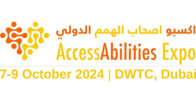 Bannière du salon Accessabilities Expo Dubaï 2024