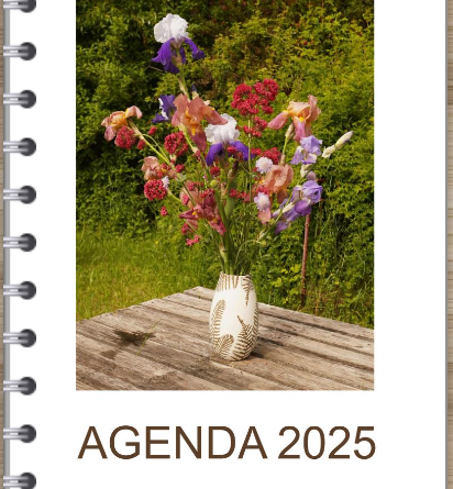 Agenda 2025 grands caractères pour malvoyant