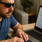 Naviguer sur Internet en toute autonomie quand on est aveugle ou malvoyant - Image générée par IA
