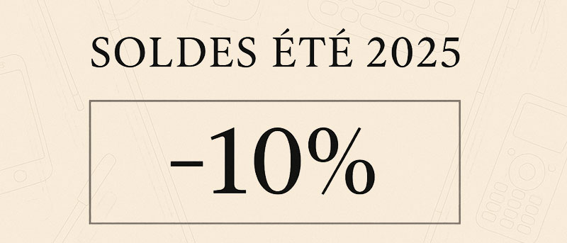 Soldes été 2025 -10%