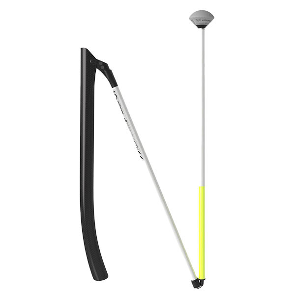 Canne blanche IO en fibre de carbone