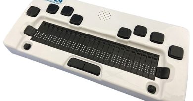 Bloc-notes braille Seika 24 cellules, compact et confortable