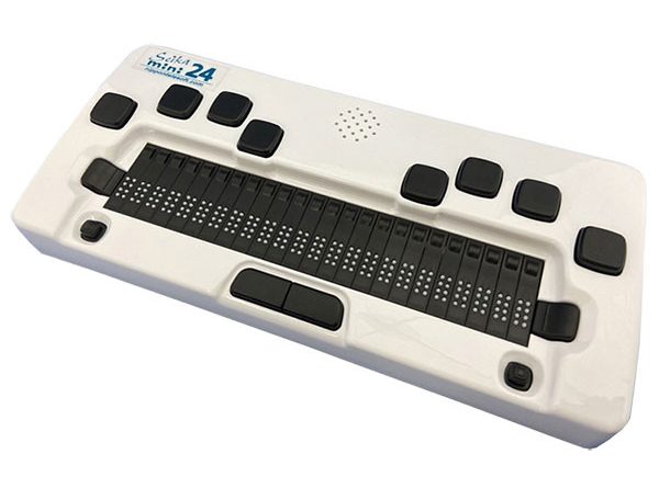 Bloc-notes braille Seika 24 cellules, compact et confortable