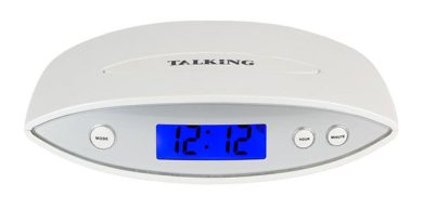 Réveil numérique parlant et grands caractères