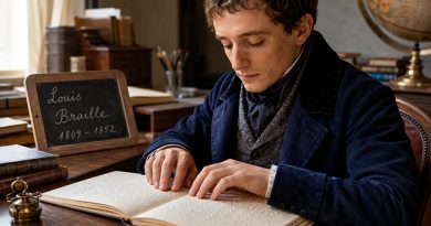 La saga de l'été 2026 : Louis Braille - Image générée par IA