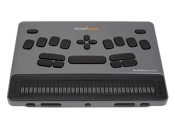 Bloc-notes braille BrailleNote Evolve 20 ou 32 cellules