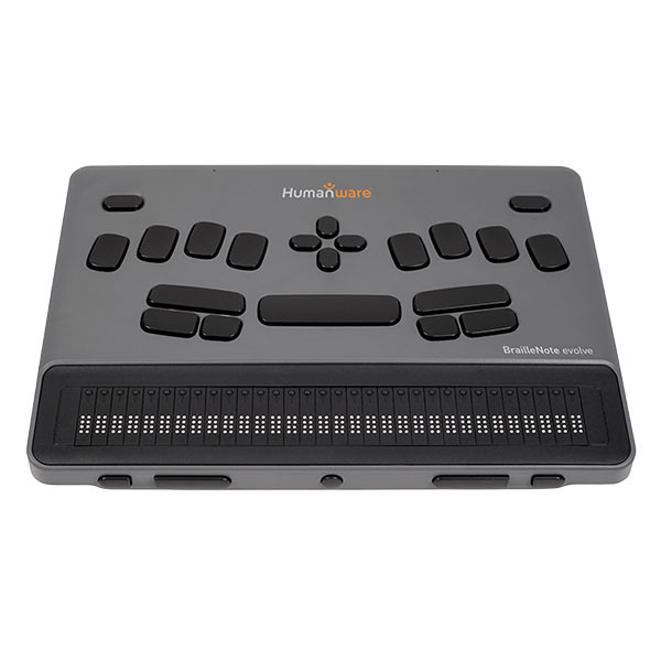 Bloc-notes braille BrailleNote Evolve 20 ou 32 cellules
