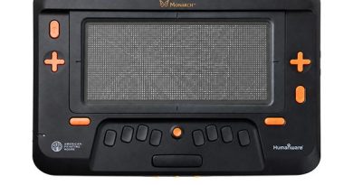 Tablette braille multiligne et graphiques tactiles dynamiques Monarch HumanWare