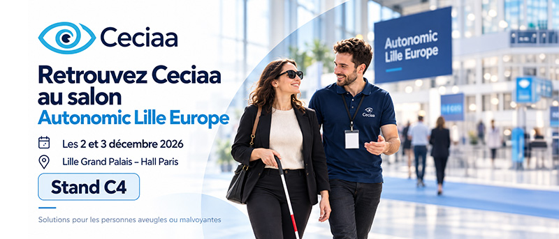 Ceciaa au salon Autonomic Lille Europe 2026 – Stand C4 - IMage générée par IA